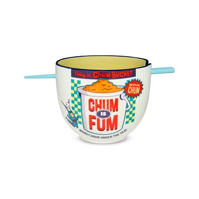 SpongeBob SquarePants Chum is Fum Bowl with Chopsticks