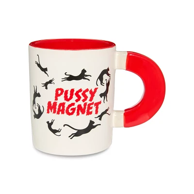 Pussy Magnet Cat Coffee Mug - 18 oz.