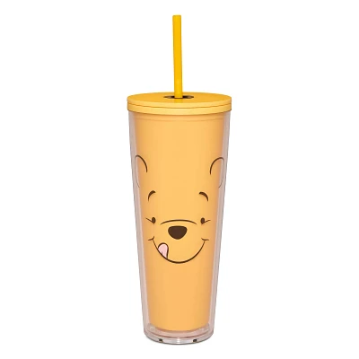 Winnie the Pooh Face Cup with Straw - 26 oz.