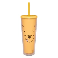 Winnie the Pooh Face Cup with Straw - 26 oz.