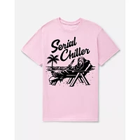 Pink Ghost Face Serial Chiller T Shirt