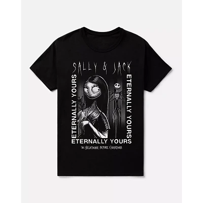 Sally and Jack Eternally Yours T Shirt - The Nightmare Before Christmas