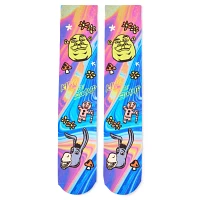 Shrek King of the Swamp Crew Socks - 2 Pairs