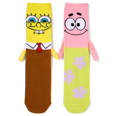 SpongeBob and Patrick Magnet Crew Socks - SpongeBob SquarePants