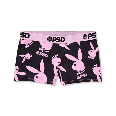PSD Playboy Bunny Black and Pink Boyshorts