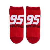 Lightning McQueen No Show Socks - 5 Pack