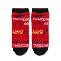 Lightning McQueen No Show Socks - 5 Pack