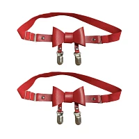 Red Bow Garter Belts
