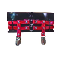 Red Double Heart Garter Belts