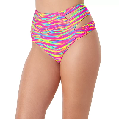 Rainbow Rave Booty Shorts