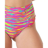 Rainbow Rave Booty Shorts