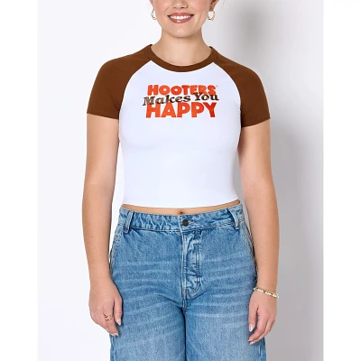 Hooters Makes You Happy Baby T Shirt
