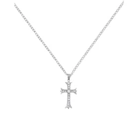 CZ Cross Necklace