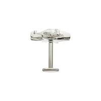 Silver Star Cartilage Stud - 18 Gauge