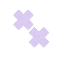 Purple Lace X Nipple Pasties