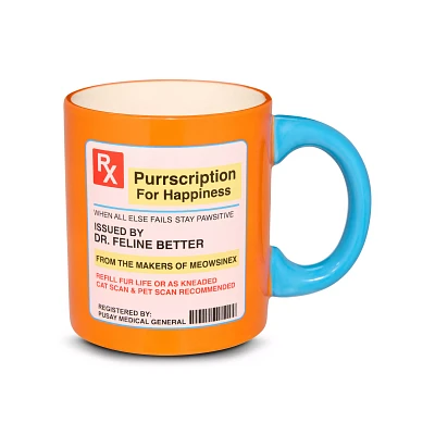 Cat Purrscription Coffee Mug - 18 oz.