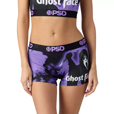 PSD Purple Ghost Face Boyshorts
