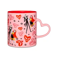 Jack and Sally Heart Handle Coffee Mug 20 oz. - The Nightmare Before Christmas