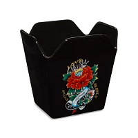 Ed Hardy Love Kills Slowly Take Out Bowl with Chopsticks - 16 oz.