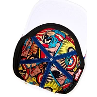 Captain American Shield Snapback Hat - Marvel