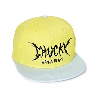 Chucky Wanna Play Pastel Yellow Snapback Hat