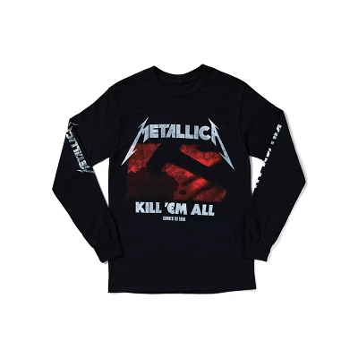 Metallica Kill 'Em All Long Sleeve T Shirt