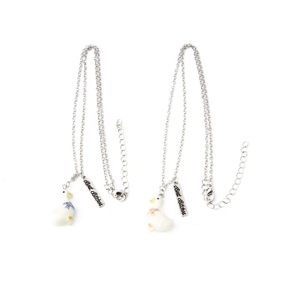 Multi-Pack Goose Charm Bestie Necklaces - 2 Pack
