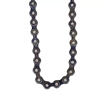 Black Bike Chain Necklace