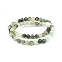 Labradorite Beaded Bracelets - 2 Pack