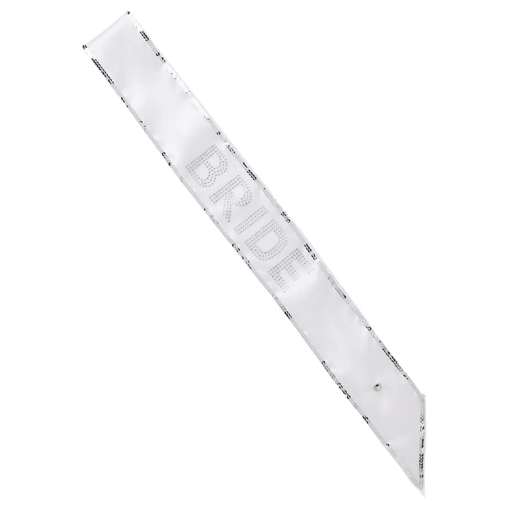 Rhinestone Bride Sash