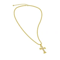 CZ Cross Necklace