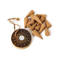 The Moon Tarot Incense Cones with Burner - 15 Pack