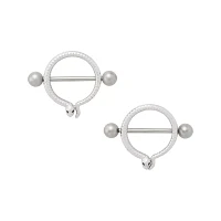 Snake Nipple Shields - 14G