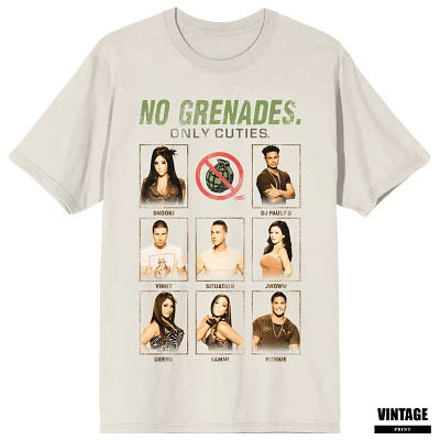 No Grenades Only Cuties T Shirt - Jersey Shore