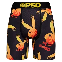 PSD Flaming Playboy Bunny Boxer Briefs