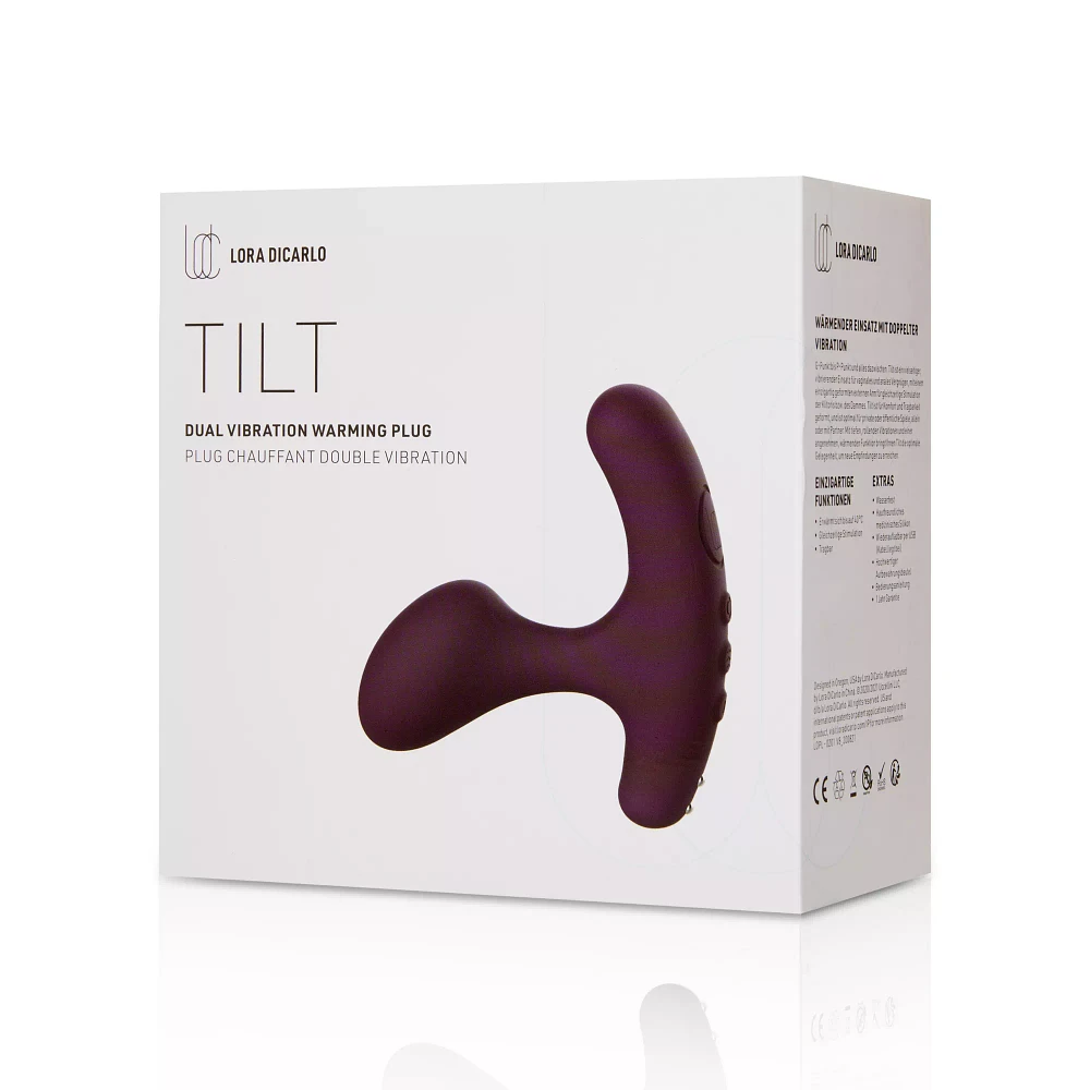 Tilt Warming Waterproof Rechargeable Plug - Lora DiCarlo