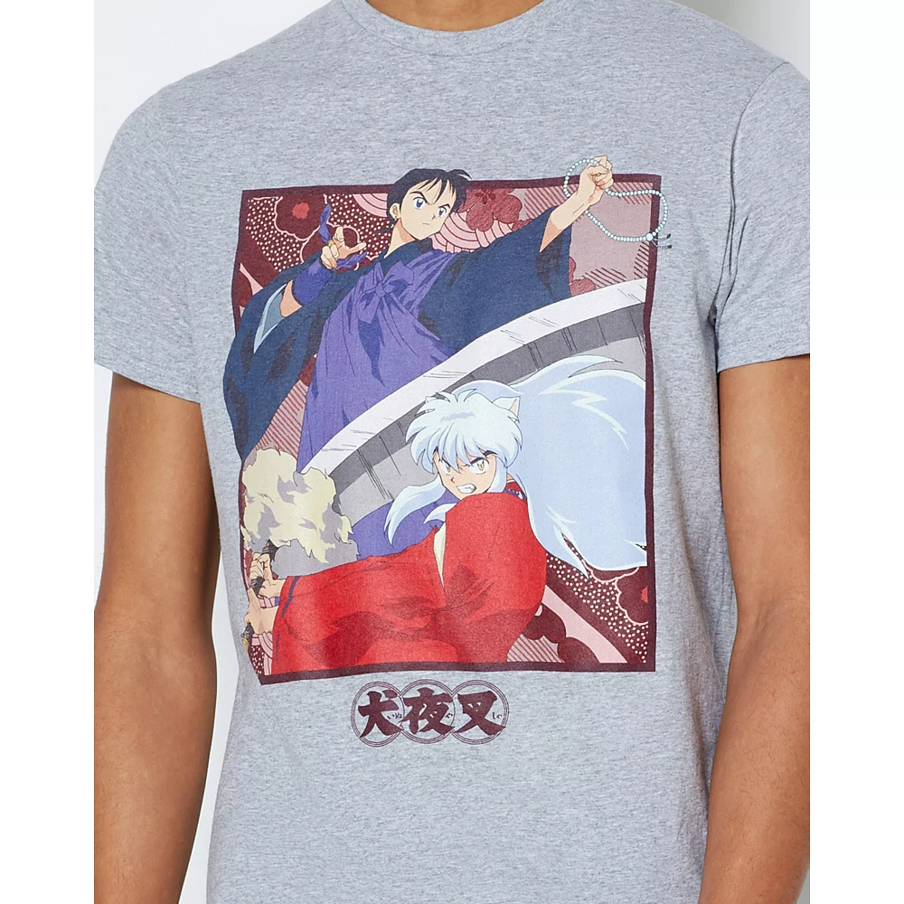 Inuyasha Miroku Kanji T Shirt