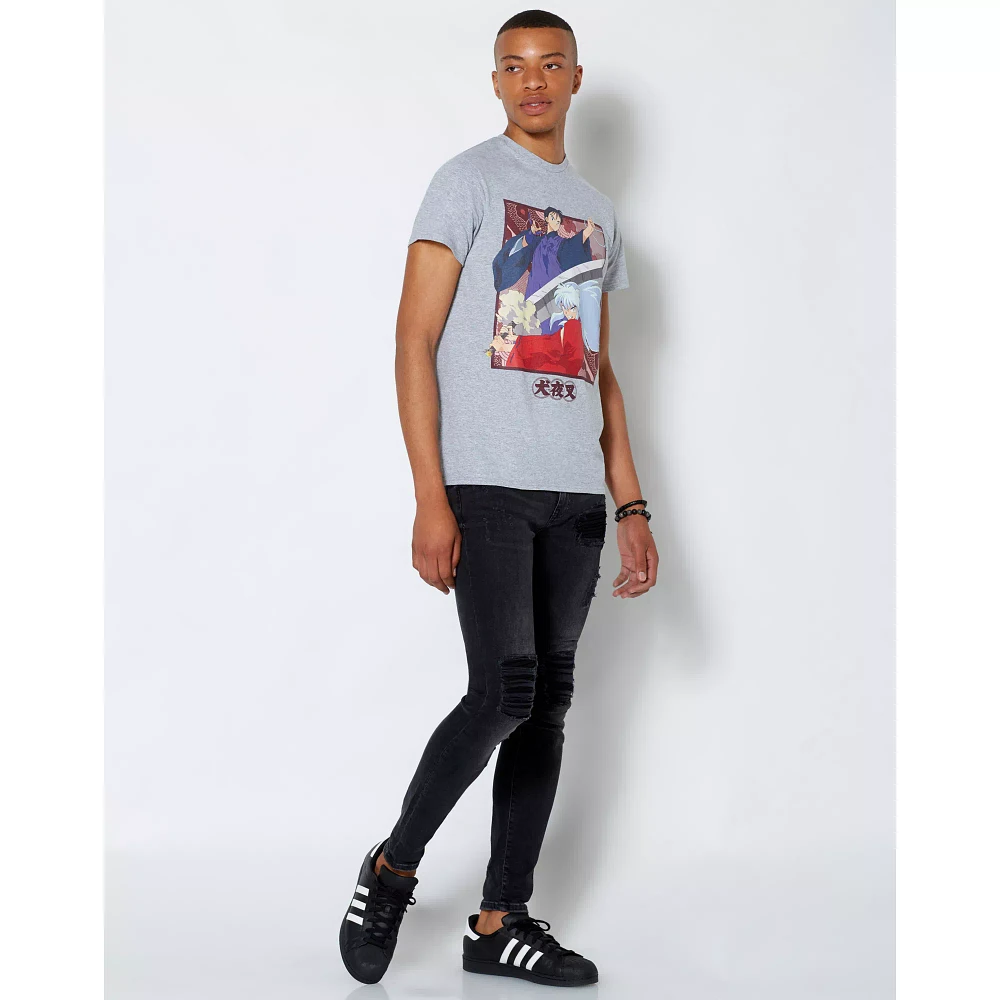 Inuyasha Miroku Kanji T Shirt