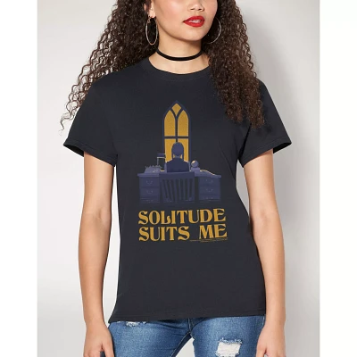 Solitude Suits Me T Shirt- Wednesday