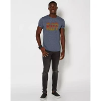 Navy Kiss on Fire T Shirt