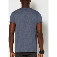 Navy Kiss on Fire T Shirt