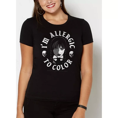 Allergic to Color T Shirt - Wednesday