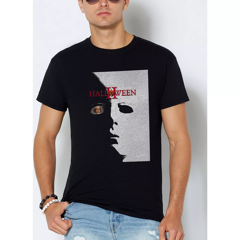 Halloween II Split Face T Shirt