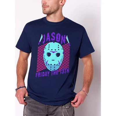 Game Over Jason Voorhees Mask T Shirt - Friday the 13th
