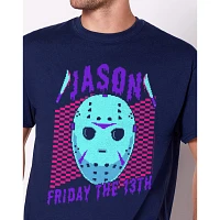 Game Over Jason Voorhees Mask T Shirt - Friday the 13th