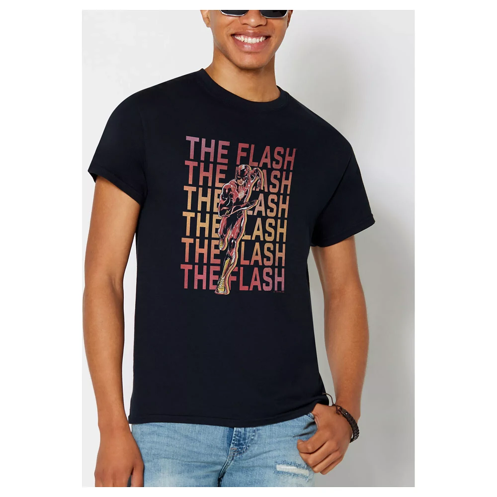 Repeating Logo T Shirt - The Flash
