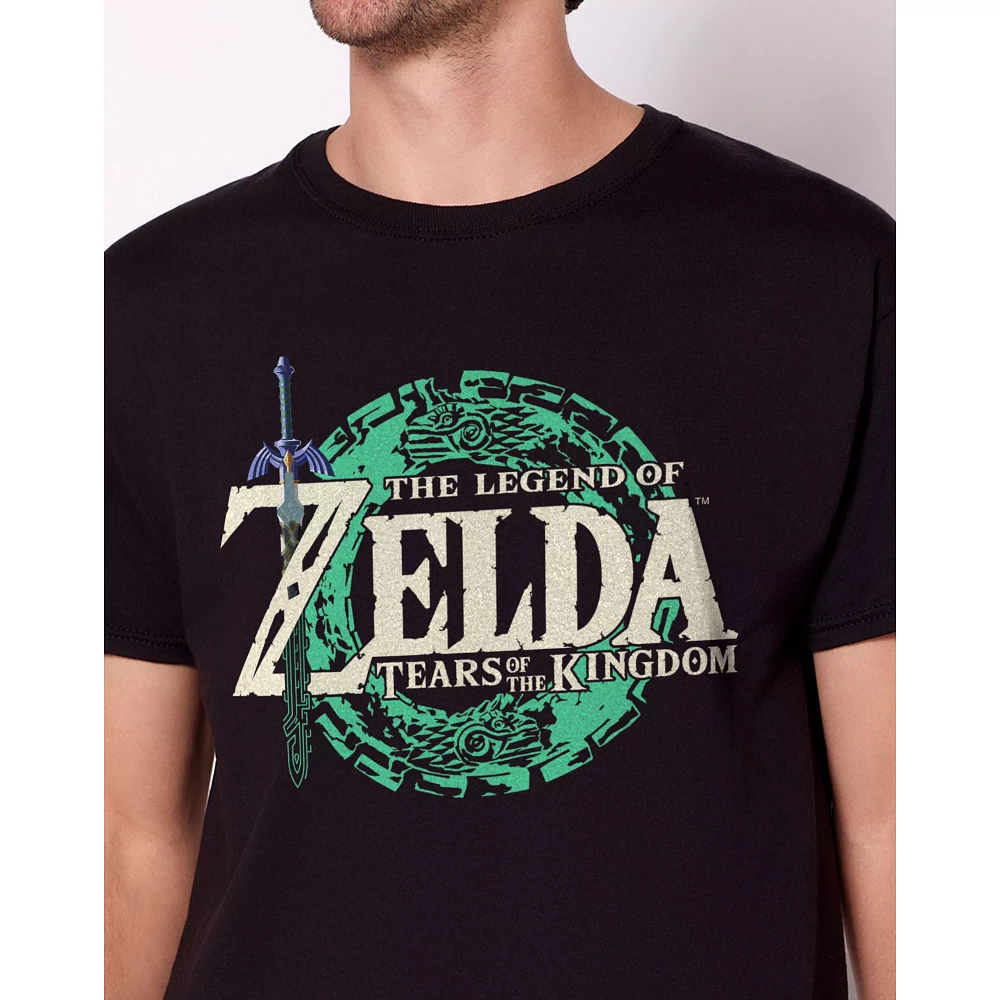 The Legend of Zelda Tears of the Kingdom Logo T Shirt - Nintendo