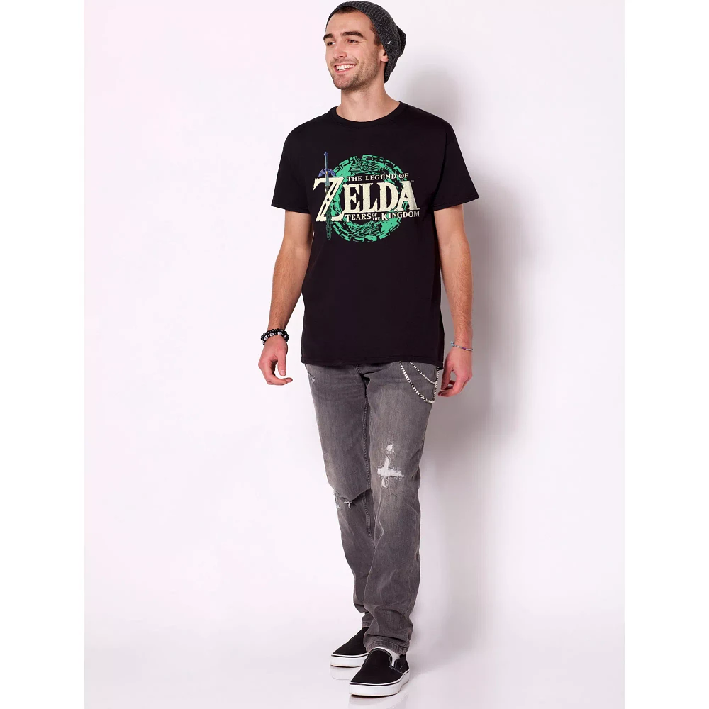 The Legend of Zelda Tears of the Kingdom Logo T Shirt - Nintendo