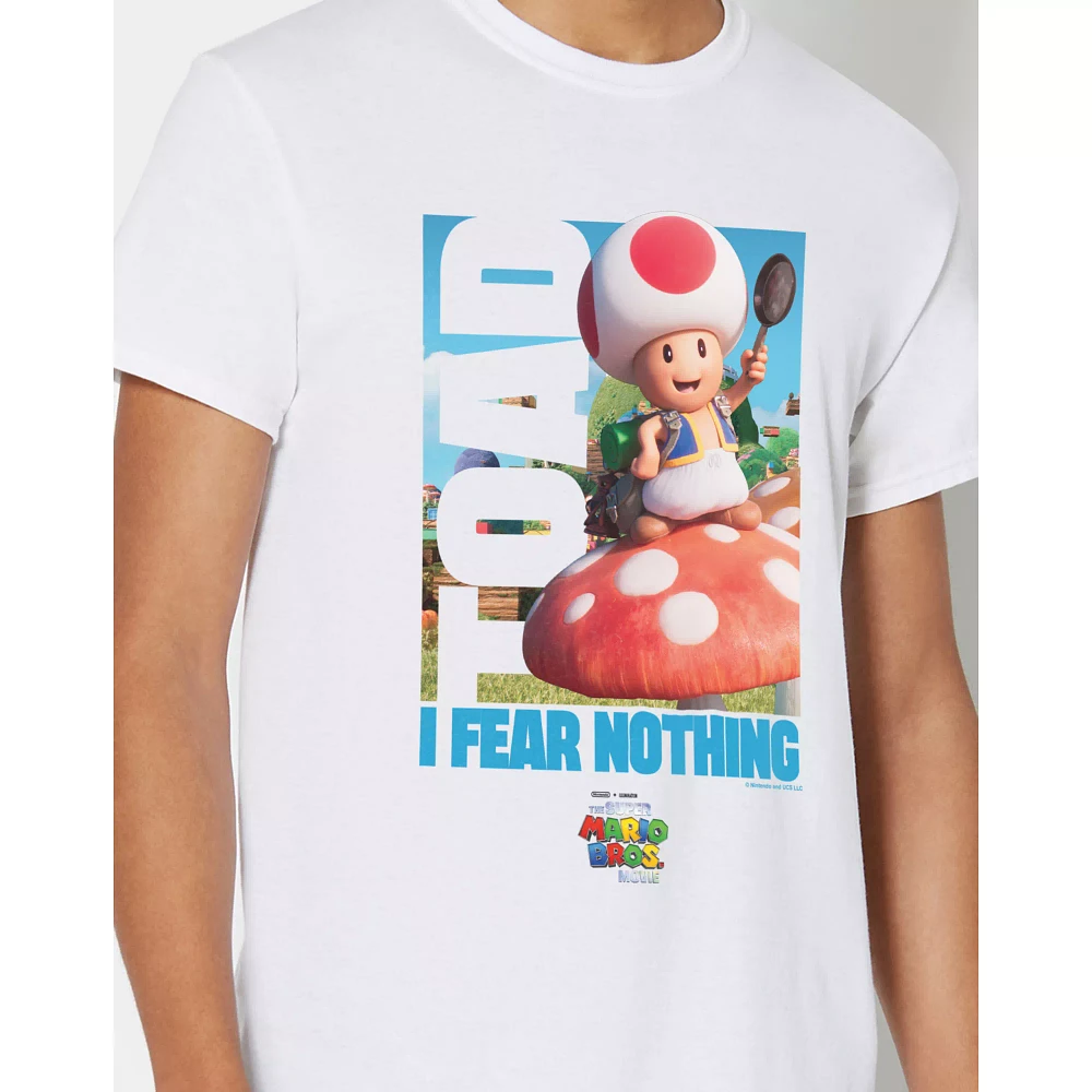 Toad Fears Nothing T Shirt - The Super Mario Bros. Movie