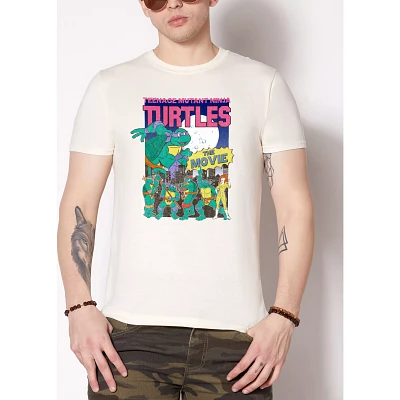 TMNT Vintage Movie Poster T Shirt - Teenage Mutant Ninja Turtles